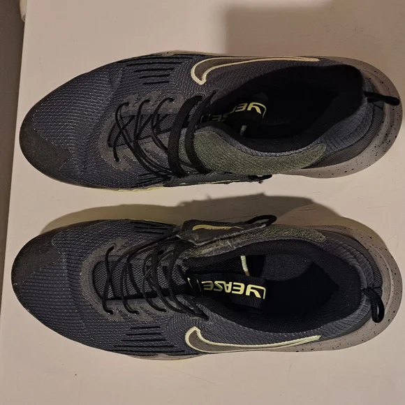 Pre owned Nike Men’s Precision V Iron Gray Volt Size 13 basketball shoes - Picture 2 of 4